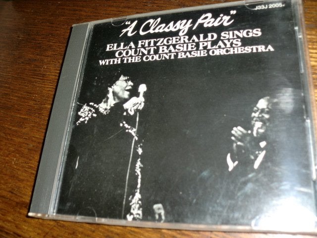 Ella Fitzgerald/Count Basie A Classy Pair Pablo CD Japan1985, Ophalen of Verzenden, Gebruikt, Jazz