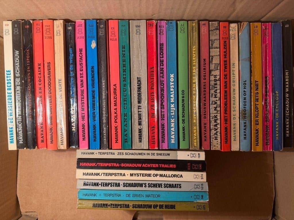 Havank 27stuks en Havank+Terpstra 6stuks, Boeken, Detectives, Ophalen, Gelezen, Havank