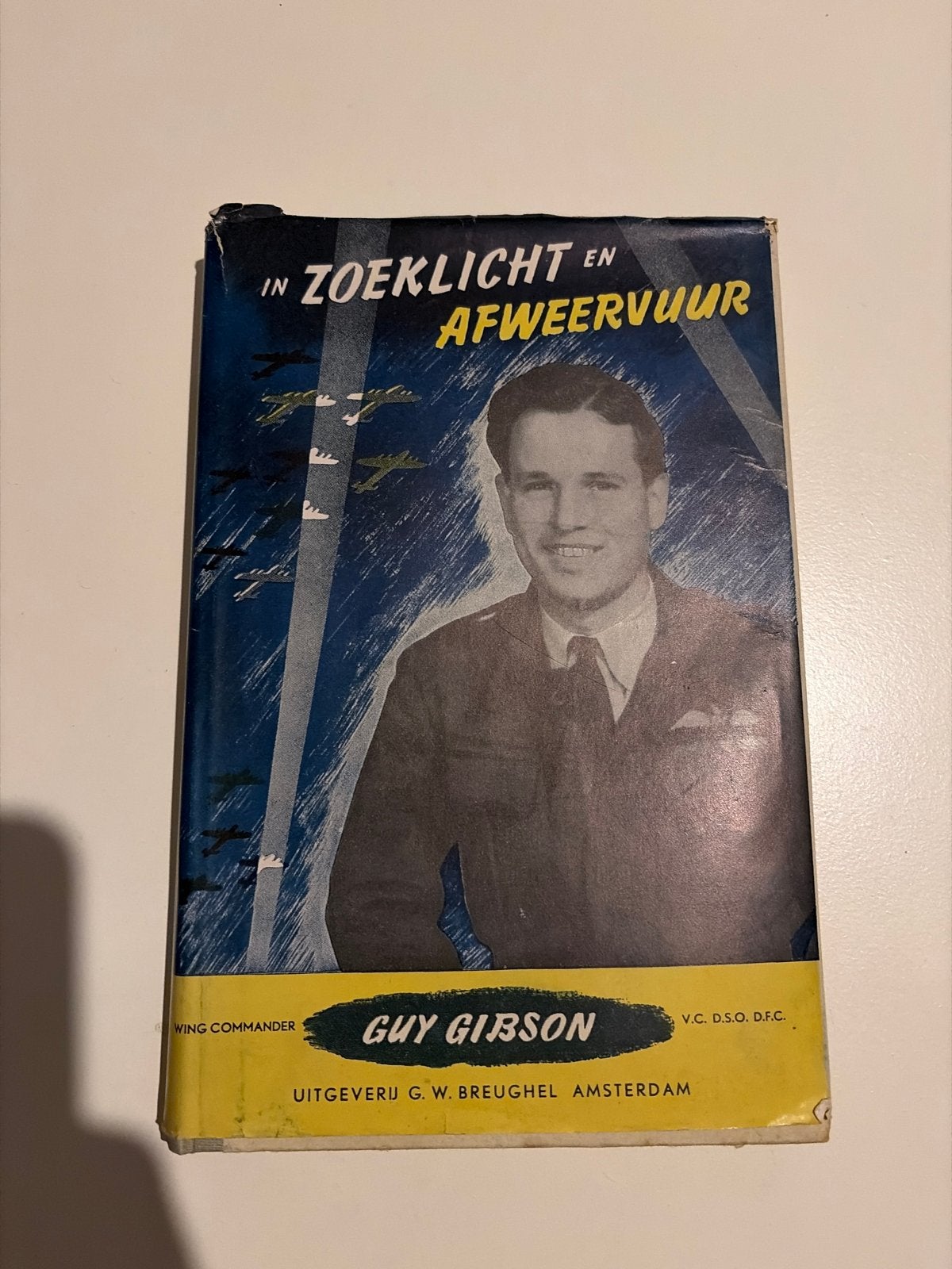 In Zoeklicht en Afweervuur - Guy Gibson (WOII), Ophalen of Verzenden, Tweede Wereldoorlog, Gelezen, Luchtmacht