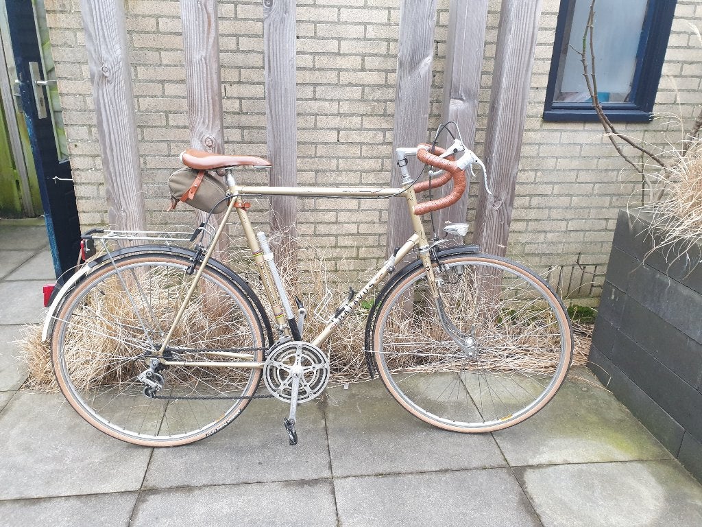 Retro racefiets randonneur Batavus sprint 62 cm, Ophalen, 28 inch, Gebruikt, 10 tot 15 versnellingen