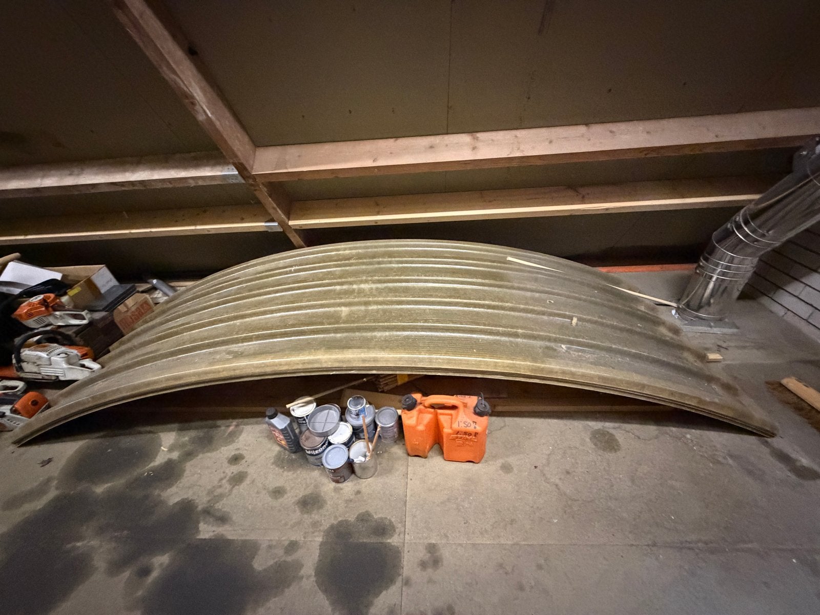 Overkapping voor carport of vijver (13 stuks), Ophalen, Gebruikt, Overige typen
