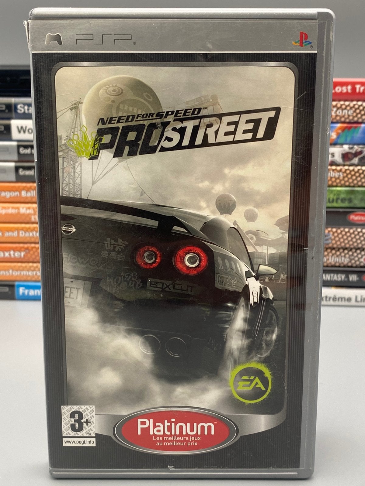 Need for Speed ProStreet - PSP PlayStation Portable Compleet, Spelcomputers en Games, Gebruikt, Racen en Vliegen, 2 spelers, Ophalen of Verzenden