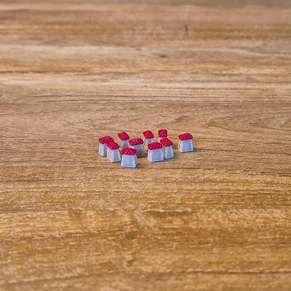 Bloemenemmer met Bloemen (Set van 10) – 1-50, Hobby en Vrije tijd, Modelauto's | 1:50, Ophalen of Verzenden, Nieuw, Bus of Vrachtwagen