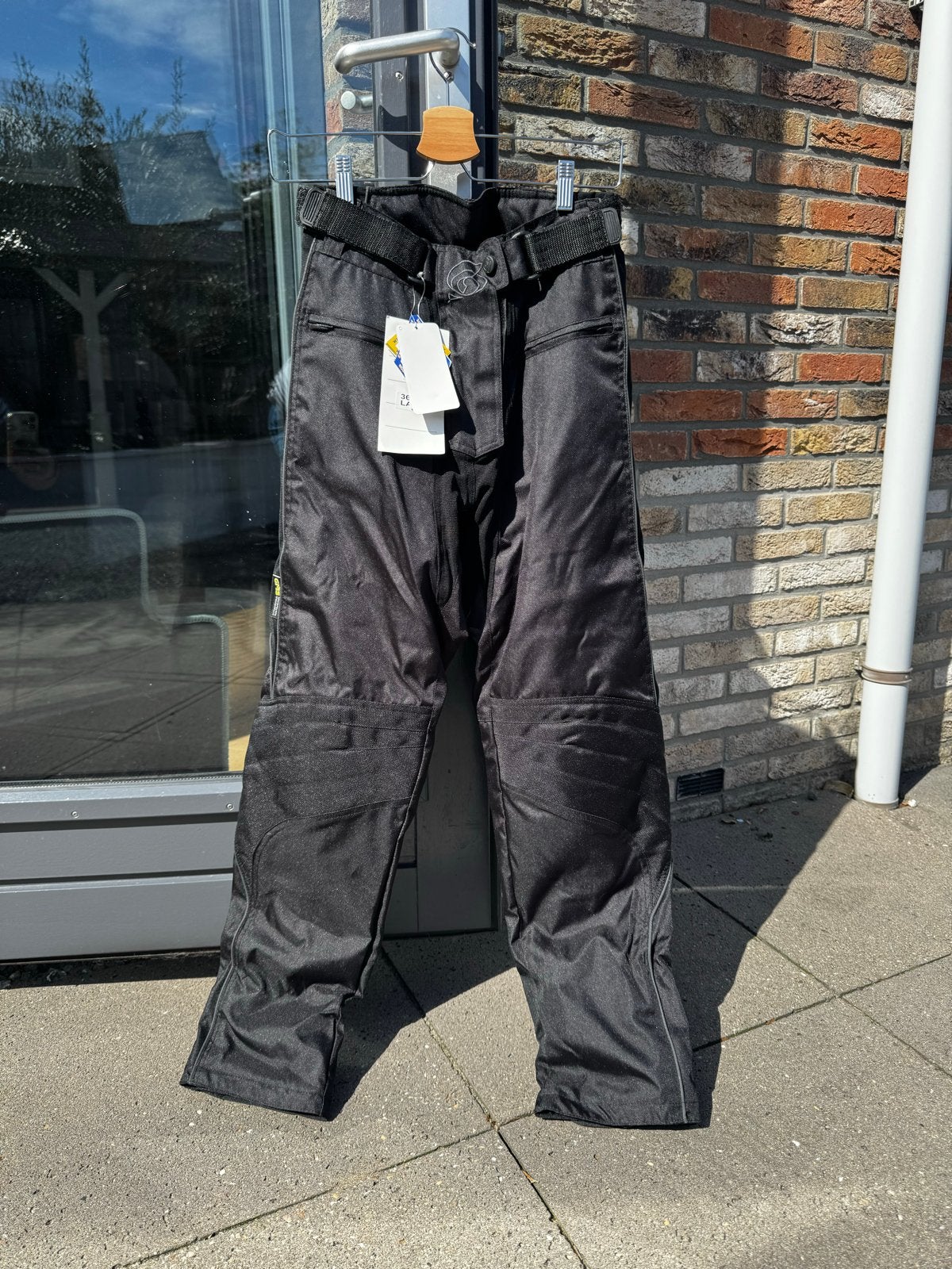 Zwarte dames motorbroek - Nieuw met kaartjes, Motoren, Ophalen of Verzenden, Nieuw met kaartje, Dames, Broek | textiel