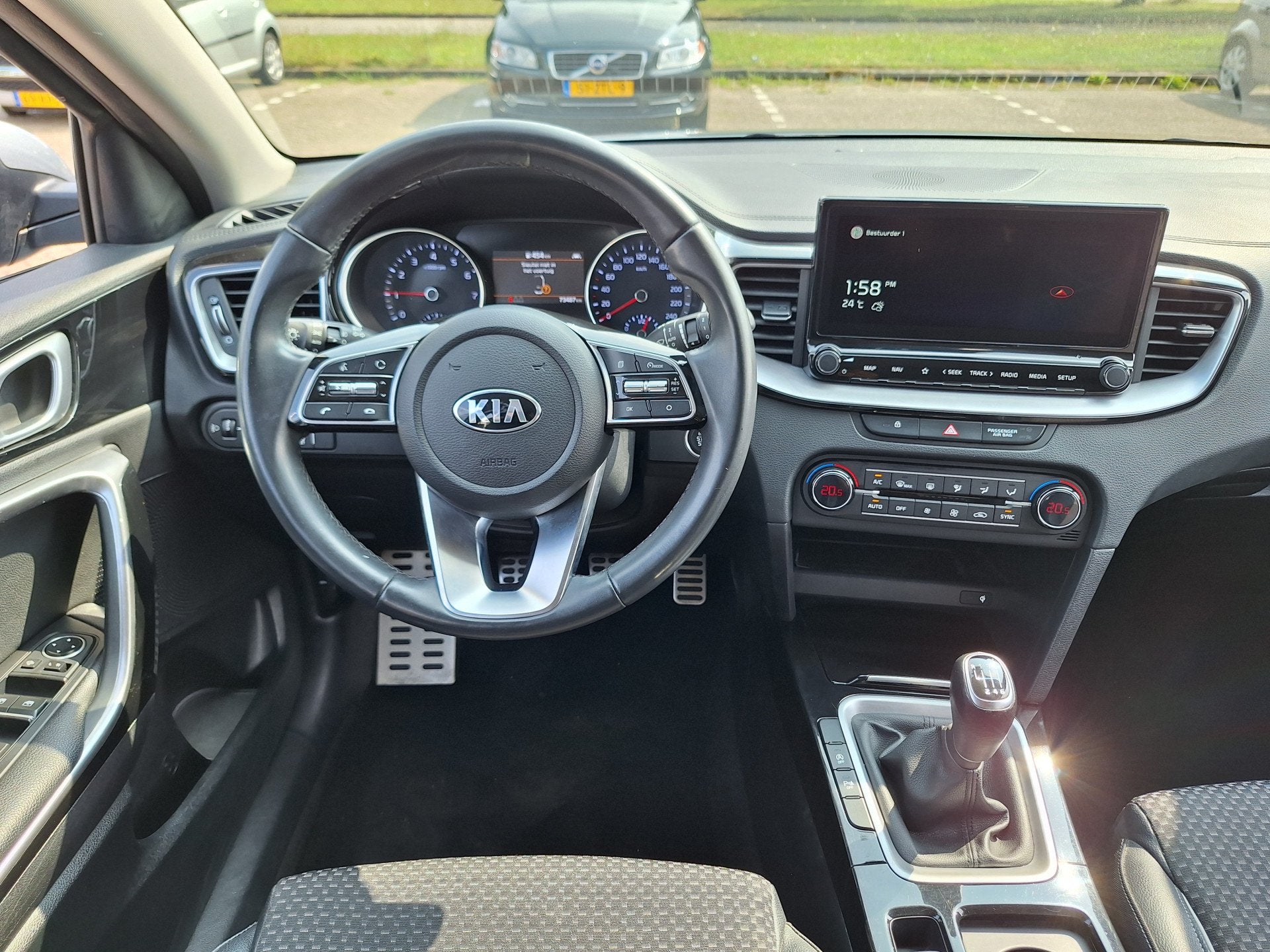 Kia Xceed 1.0 T-GDi DynamicLine (bj 2021), Auto's, Kia, Voorwielaandrijving, Stof, Gebruikt, Euro 6