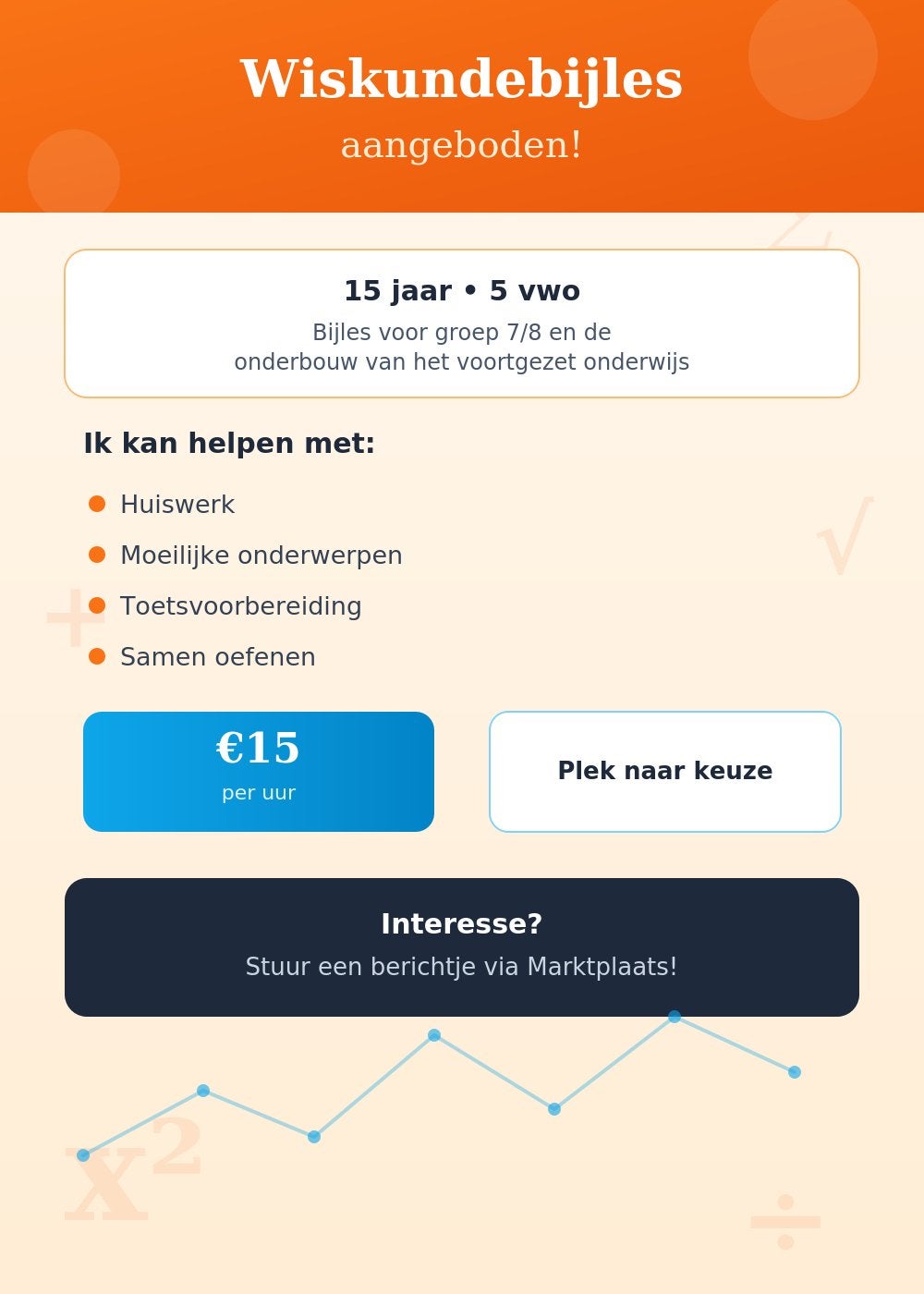 bijles wiskunde, Privéles, Bijles
