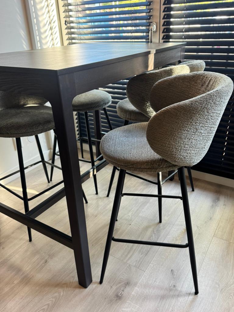 4 Richmond Barstoelen Thyme Fusion + Bartafel, Ophalen, Zo goed als nieuw