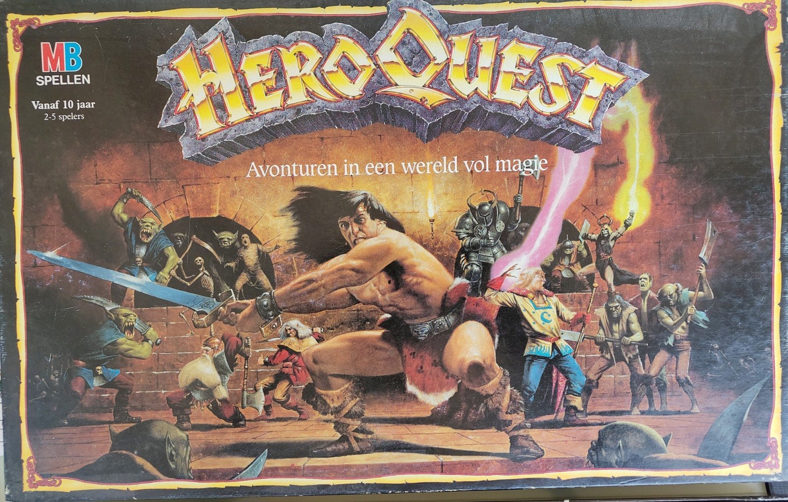 HeroQuest Bordspel - Klassiek Avontuurlijk Spel compleet, Hobby en Vrije tijd, Gezelschapsspellen | Bordspellen, Vijf spelers of meer
