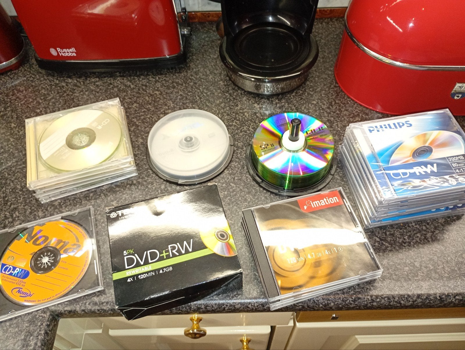 Diverse CD-R, CD-RW en DVD+RW schijven, Computers en Software, Overige typen, Nieuw, Ophalen of Verzenden, Herschrijfbaar