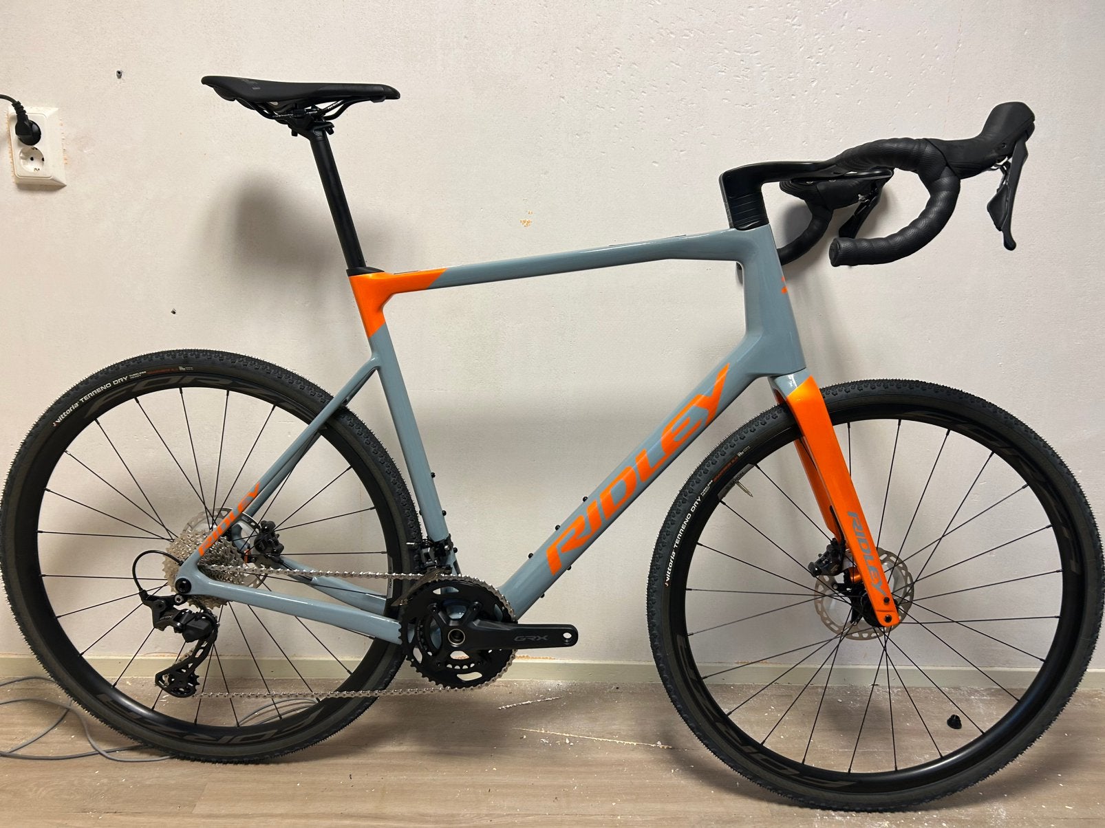 Showroommodel Ridley Griffn 2*12 GRX810 gravelbik maat XL, Fietsen en Brommers, Carbon, Nieuw, 57 tot 61 cm, Meer dan 20 versnellingen