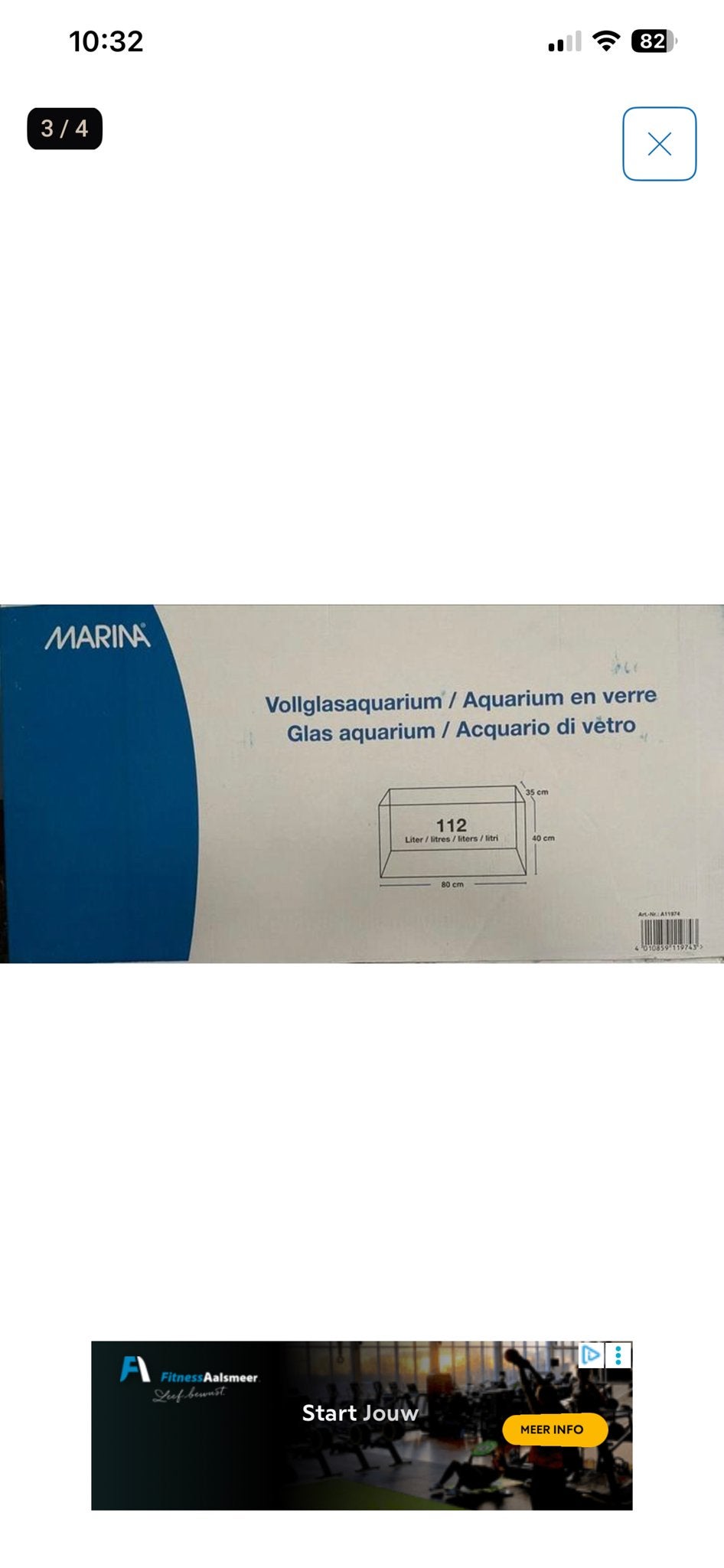 Aquarium nieuw, Ophalen of Verzenden, Nieuw