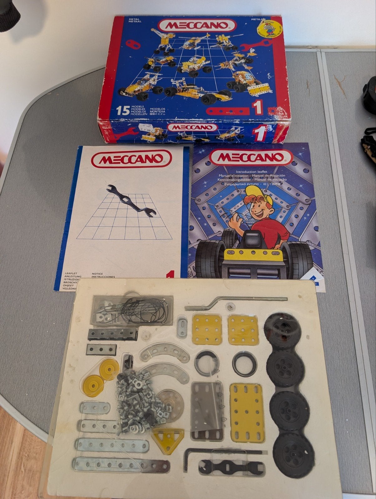 Meccano Constructie Speelgoed Set - Metaal, Ophalen of Verzenden, Gebruikt, Overige merken