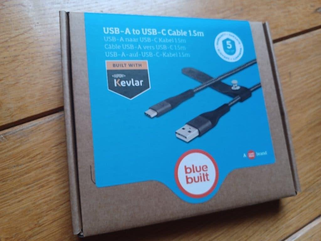 Usb A naar Usb C Kabel 1,5m Nylon Zwart - nieuw, Telecommunicatie, Mobiele telefoons | Telefoon-opladers, Nieuw, Universeel, Ophalen of Verzenden