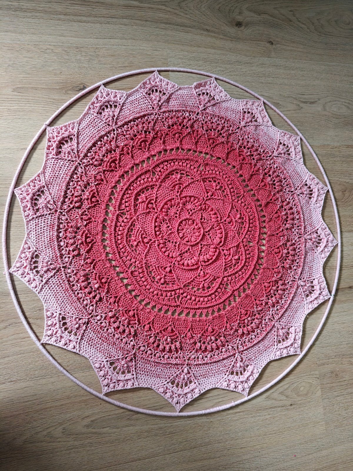 Mandala - gehaakt - 65 cm, Ophalen, Nieuw
