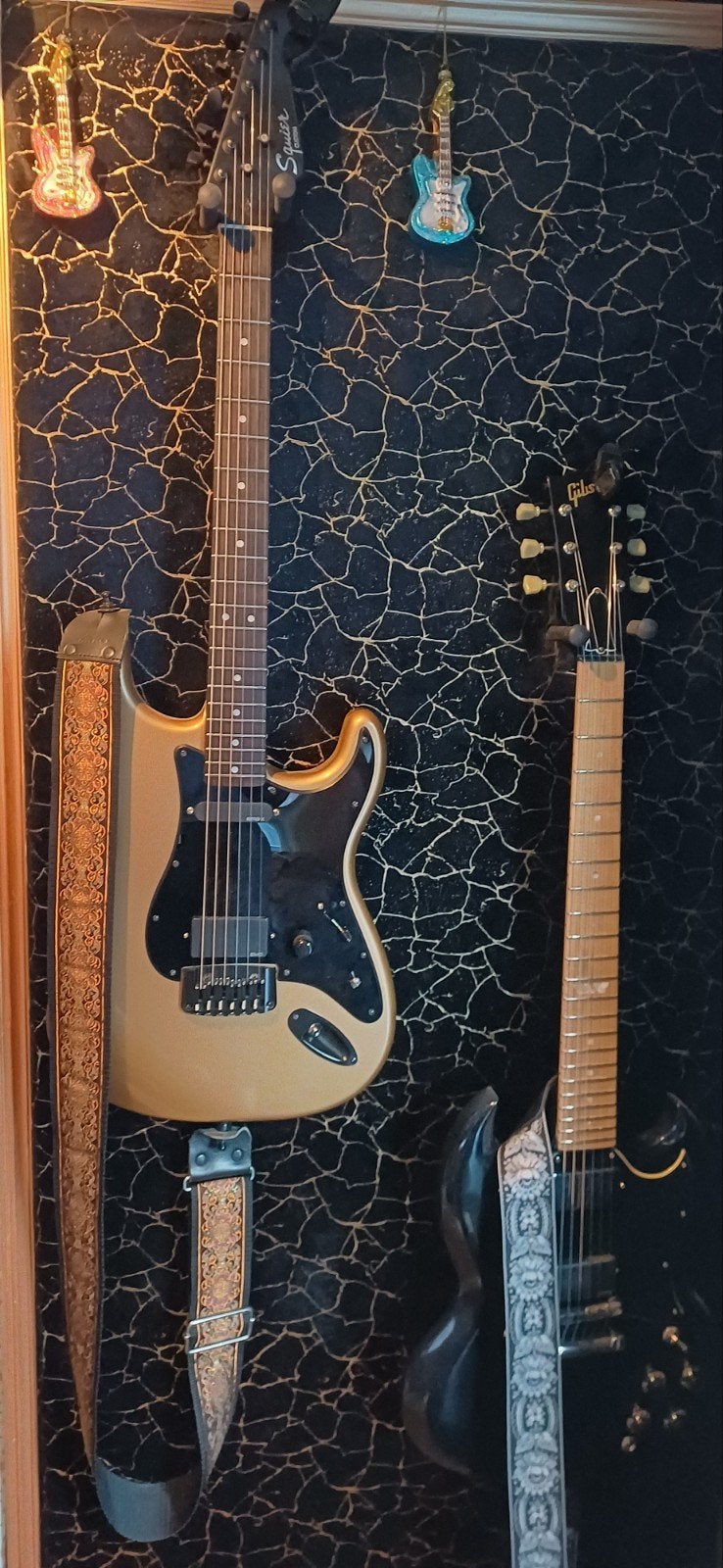 Squier Stratocaster / partscaster hardtail met EMG  pickups, Muziek en Instrumenten, Snaarinstrumenten | Gitaren | Elektrisch