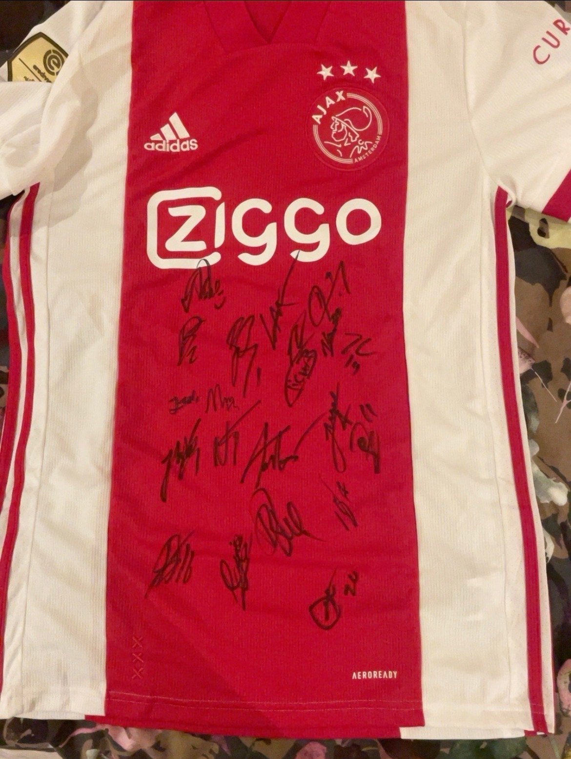 Gesigneerd Ajax Thuisshirt 2020/2021 - Uniek Coronaseizoen, Ophalen of Verzenden, Nieuw, Ajax, Shirt