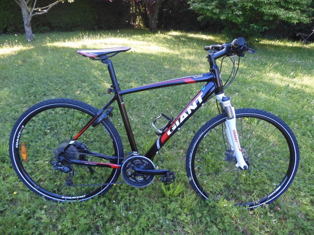 Prachtige Giant Roam XR met 30 versnellingen framemaat 53, Ophalen, 28 inch, Vering, Giant