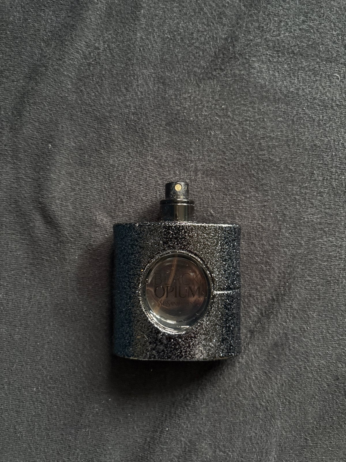 Leeg Black Opium parfumflesje zonder dop, Ophalen of Verzenden, Gebruikt