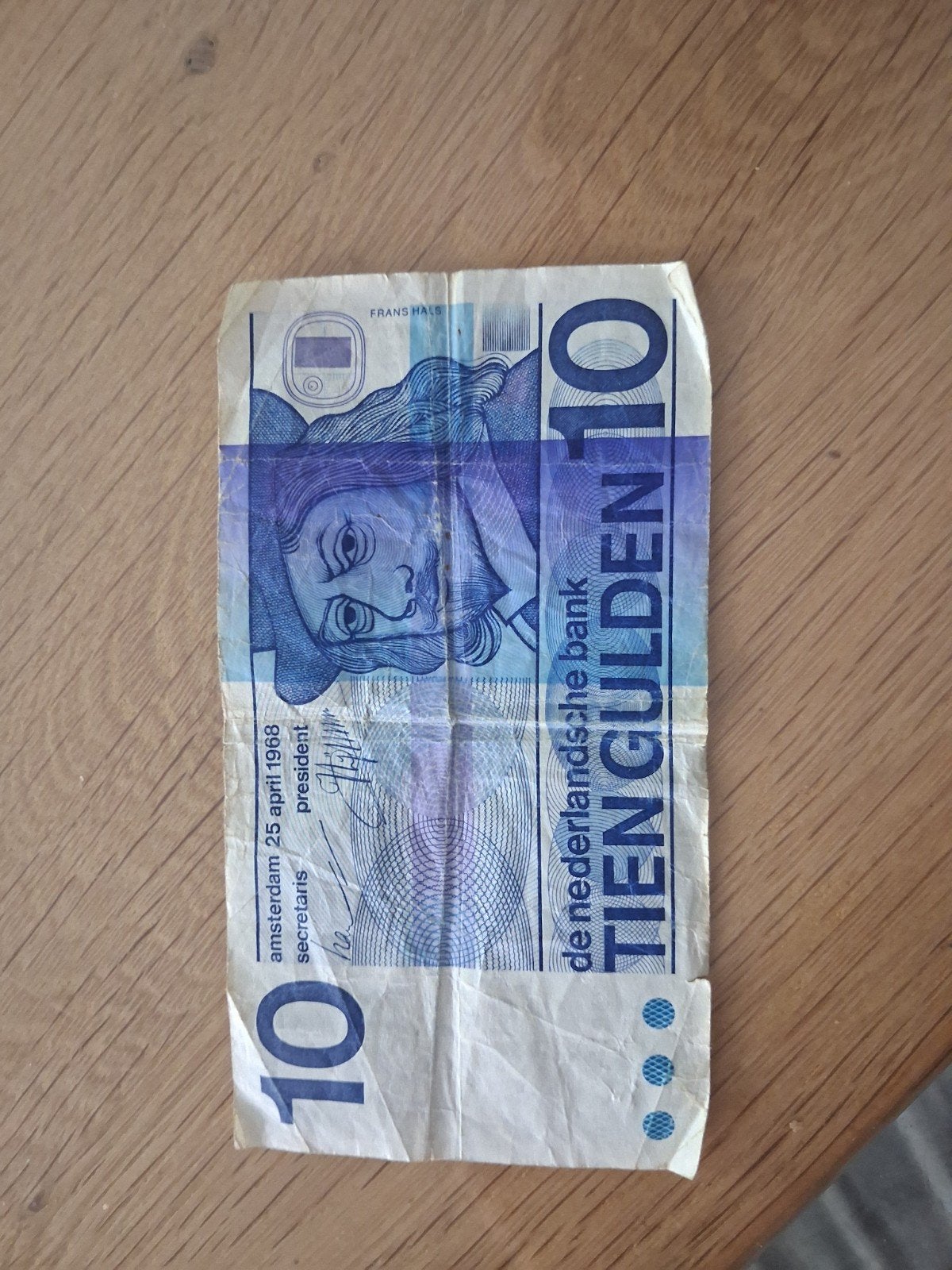 Zeldzaam 10 Gulden biljet uit 1968 - Nederlands bankbiljet, Postzegels en Munten, Bankbiljetten | Nederland, Ophalen of Verzenden