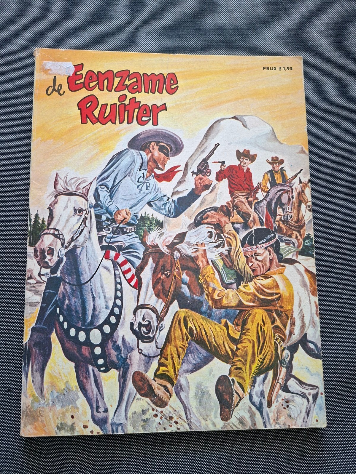 De Eenzame Ruiter - Klassiek stripboek, Boeken, Ophalen of Verzenden
