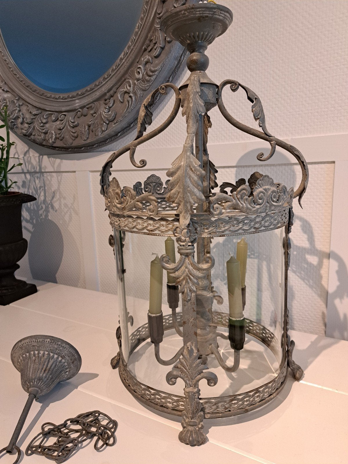 Antieke Franse Stijl Kroonluchter - Hanglamp, Ophalen