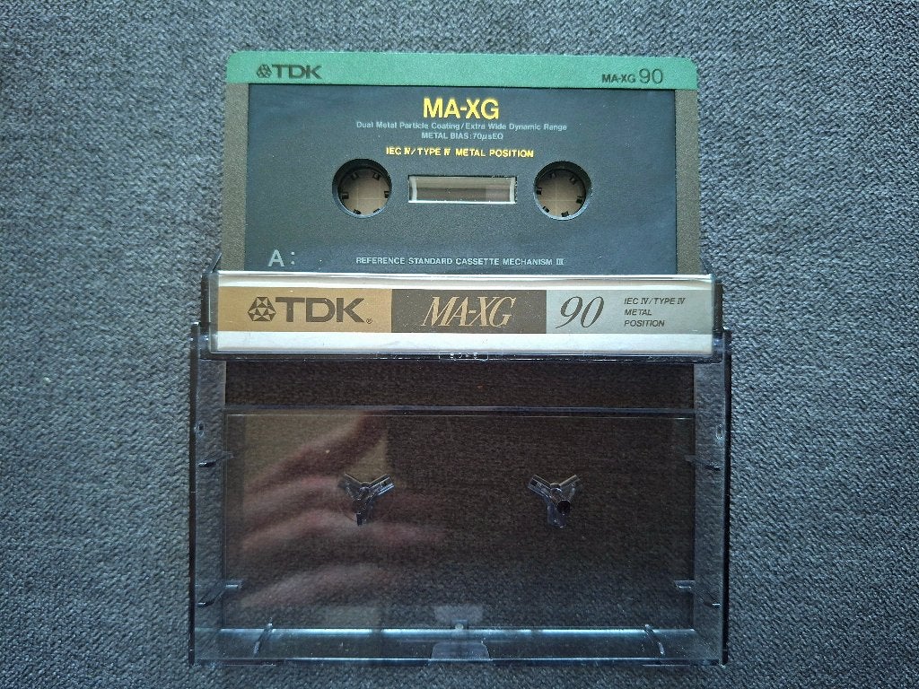 TDK MA-XG 90 cassette, Verzenden, Overige genres, 1 bandje, Zo goed als nieuw