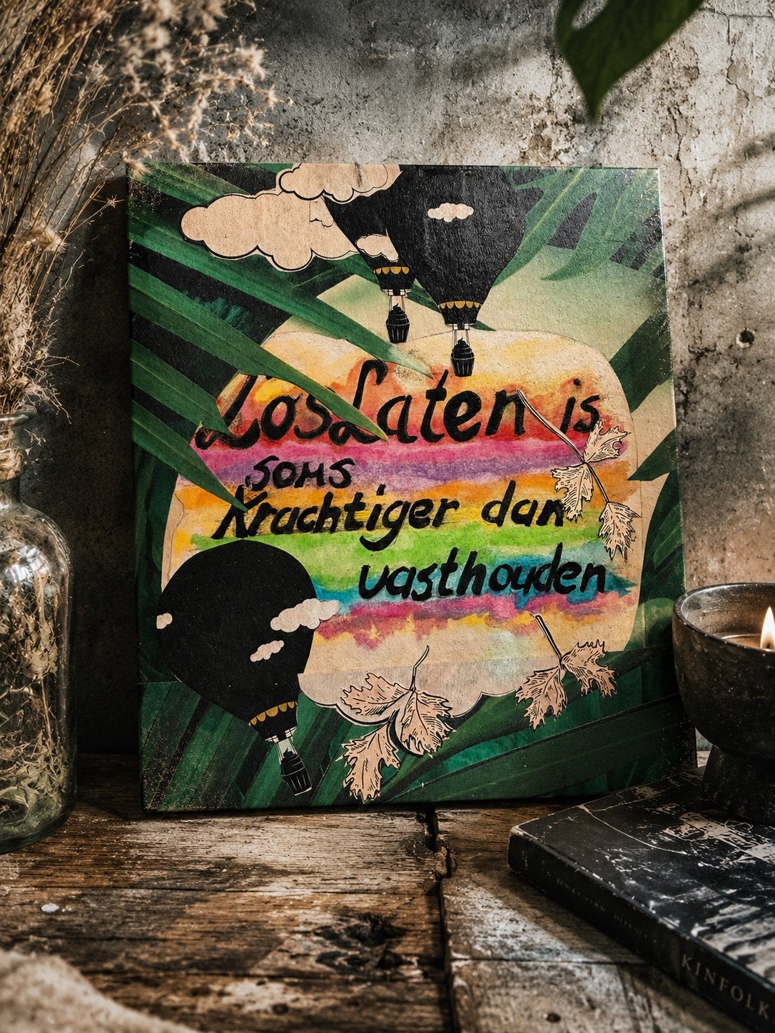 Uniek Kunstwerk: Loslaten - Charlie P.S, Antiek en Kunst, Ophalen of Verzenden