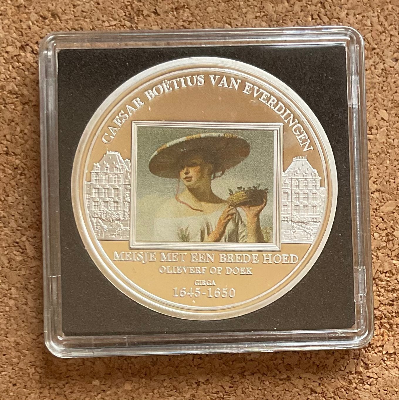 Penning Rijksmuseum - Caesar Boetius van Everdingen Meisje, Ophalen of Verzenden, Overige materialen