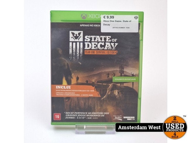Xbox One Game: State of Decay