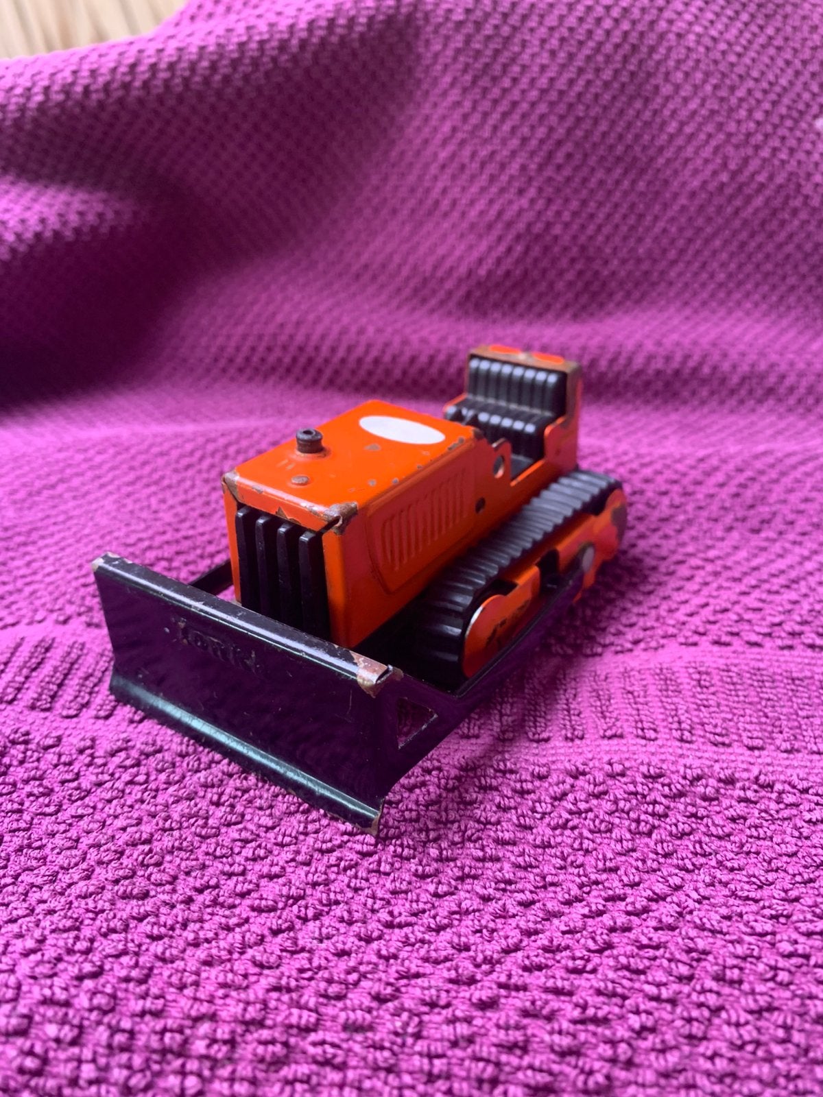 vintage Tonka mini bulldozer, Ophalen of Verzenden