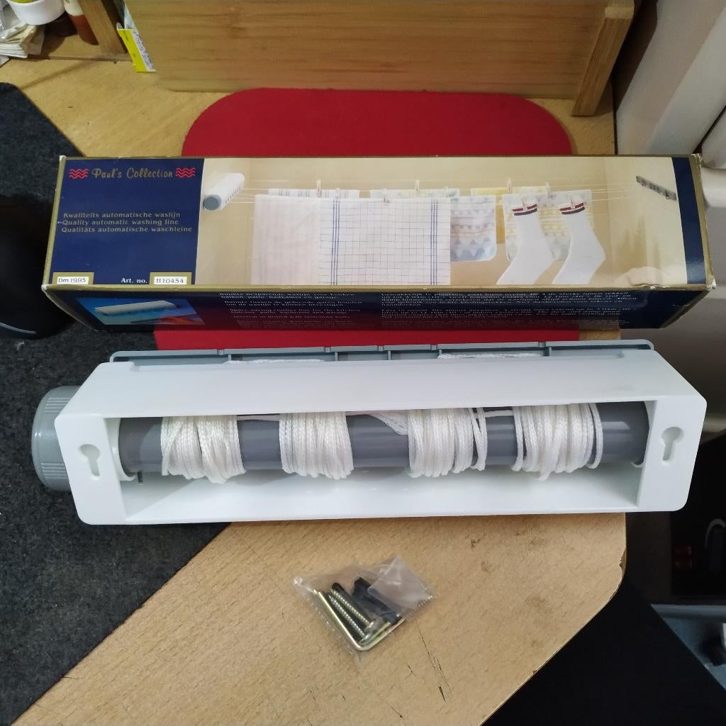 Paul's Collection automatische waslijn, Tuin en Terras, Droogmolens en Wasrekken, Ophalen of Verzenden, Nieuw, Wasrek