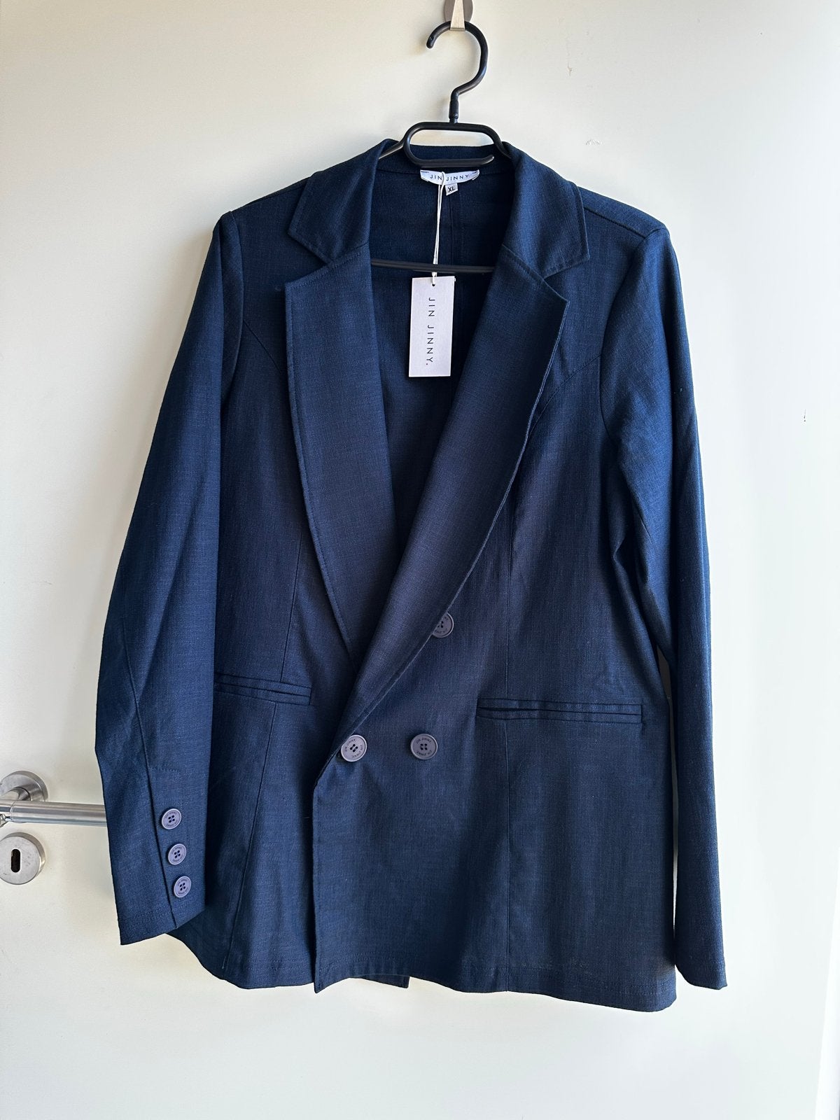 Nieuw Jin Jinny Jasje/Blazer XL met kaartje, Kleding | Dames, Blauw, Maat 46/48 (XL) of groter, Nieuw, Ophalen of Verzenden