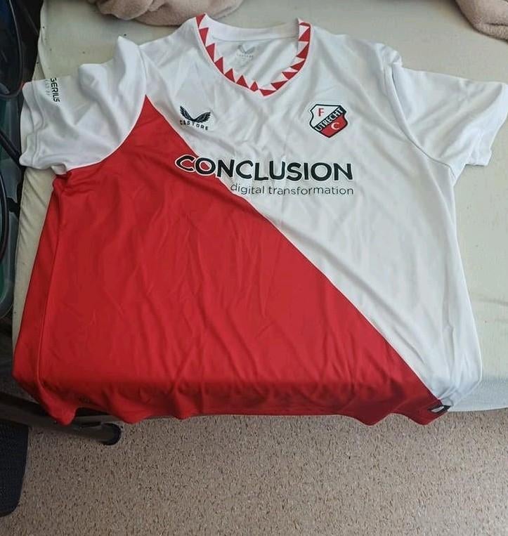 FC Utrecht shirt, Sport en Fitness, Voetbal, Groter dan maat XL, Ophalen, Zo goed als nieuw, Shirt