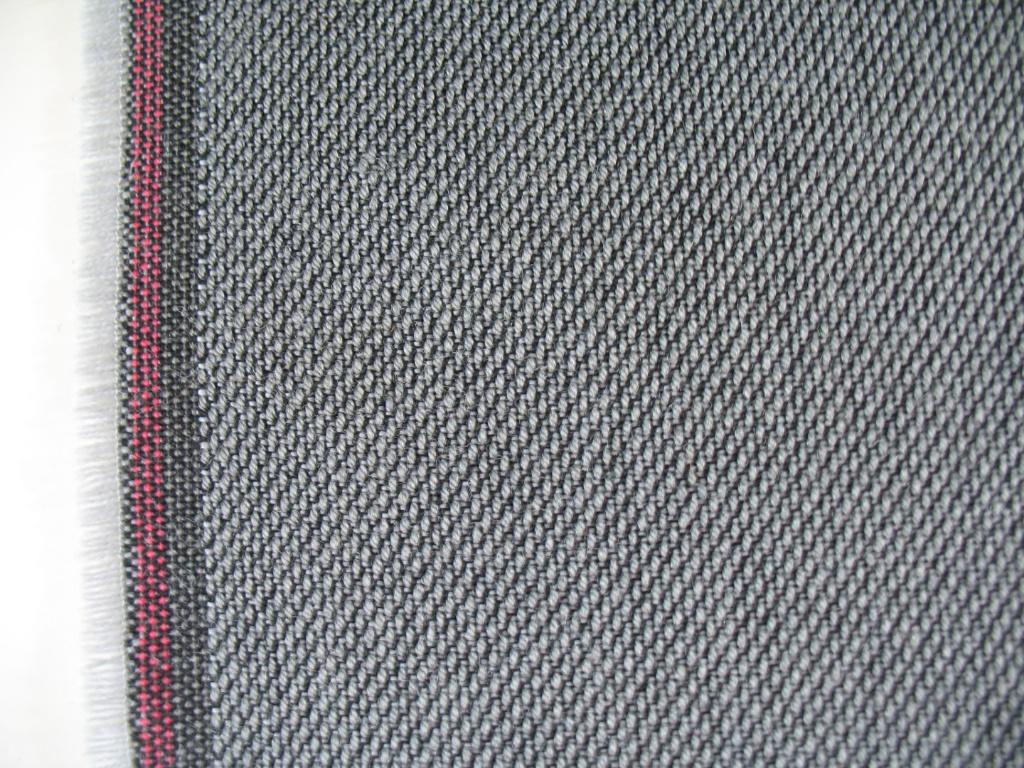 Kvadrat Steelcut Trio 3 153; grijstinten; 13 mtr meubelstof, Wol, 120 cm of meer, Ophalen of Verzenden, Grijs