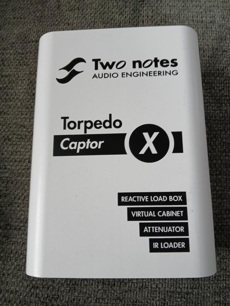 Two Notes Torpedo CaptorX   8 Ohm attenuator/IR loader, Ophalen of Verzenden, Zo goed als nieuw