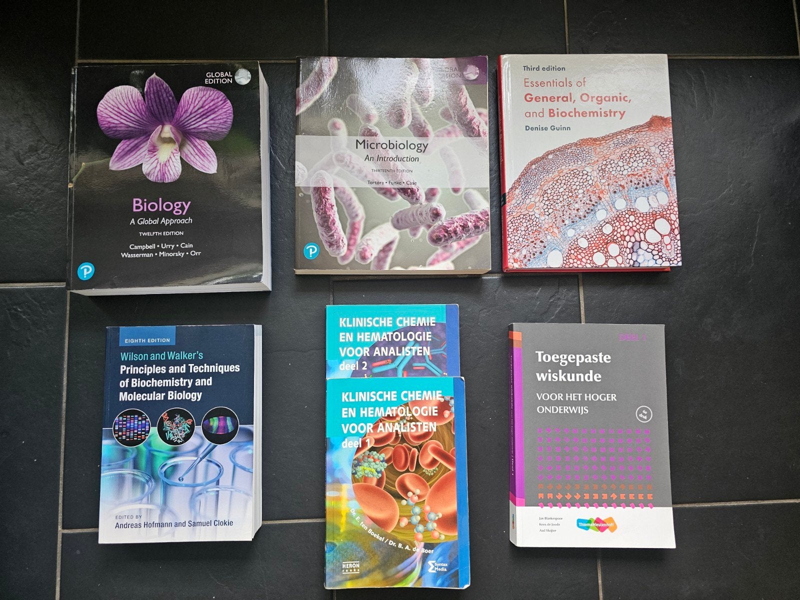 Diverse schoolboeken/studieboeken, Ophalen of Verzenden, Beta, Zo goed als nieuw, Overige niveaus