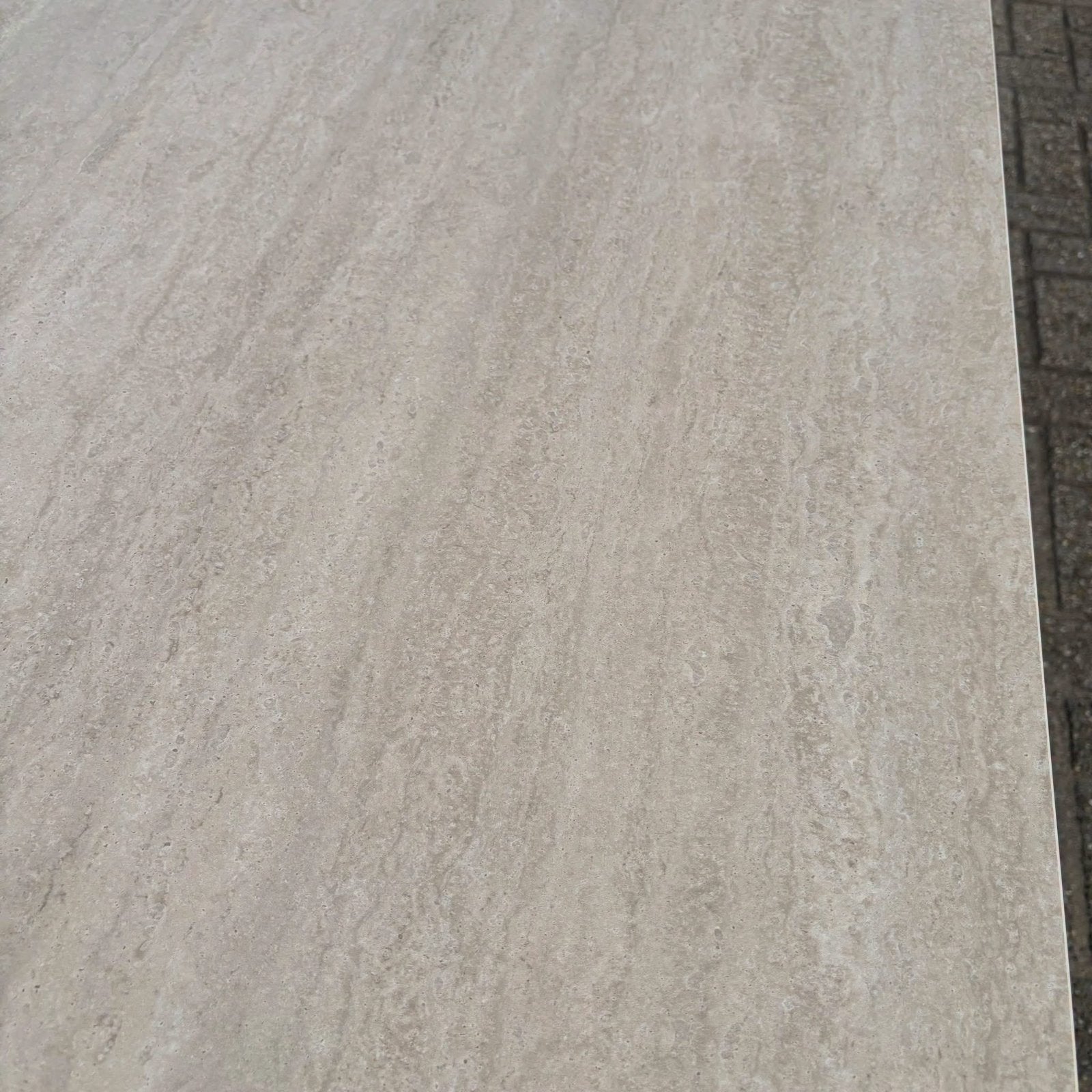 Tuintafel Anafi gesinterde steen van Kave Home, Ophalen, Onbekend, Rechthoekig, Nieuw