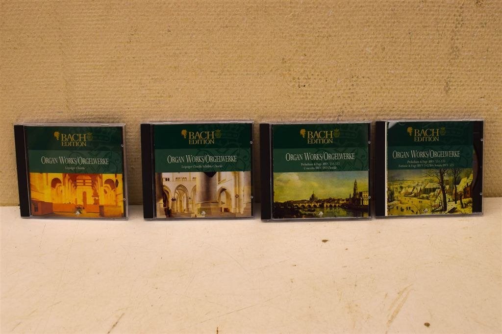 8 cd box Bach Edition Organ Works Vol 1 Orgelwerke vol 1 479, Ophalen of Verzenden, Gebruikt