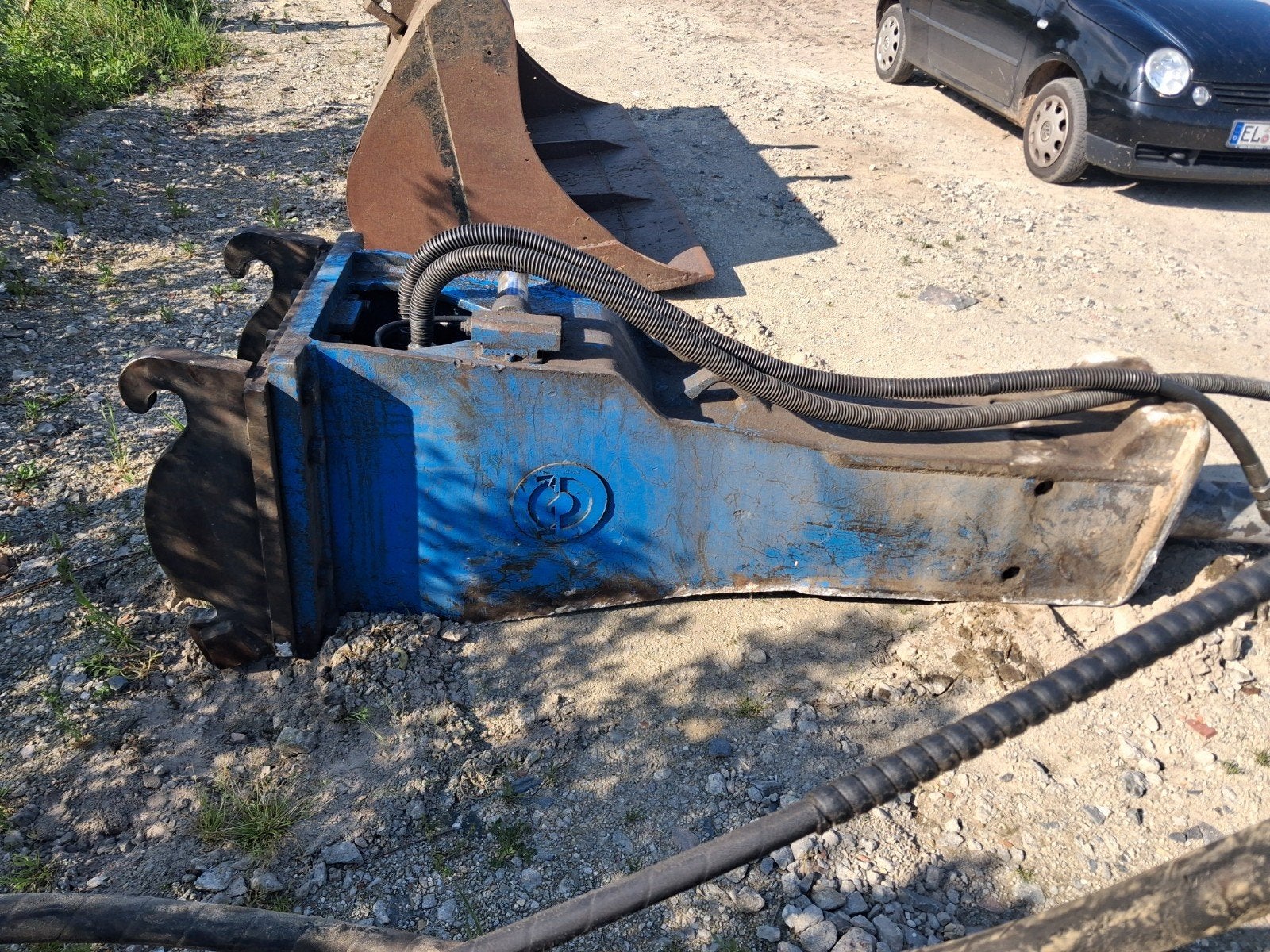 Krupp HM1500 sloophamer met smeersysteem - direct klaar, Ophalen of Verzenden