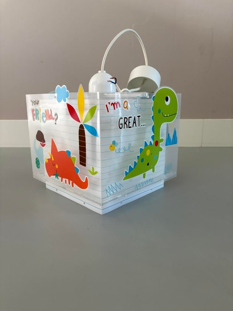 Dinosaurus lamp, Ophalen, Zo goed als nieuw, Minder dan 50 cm