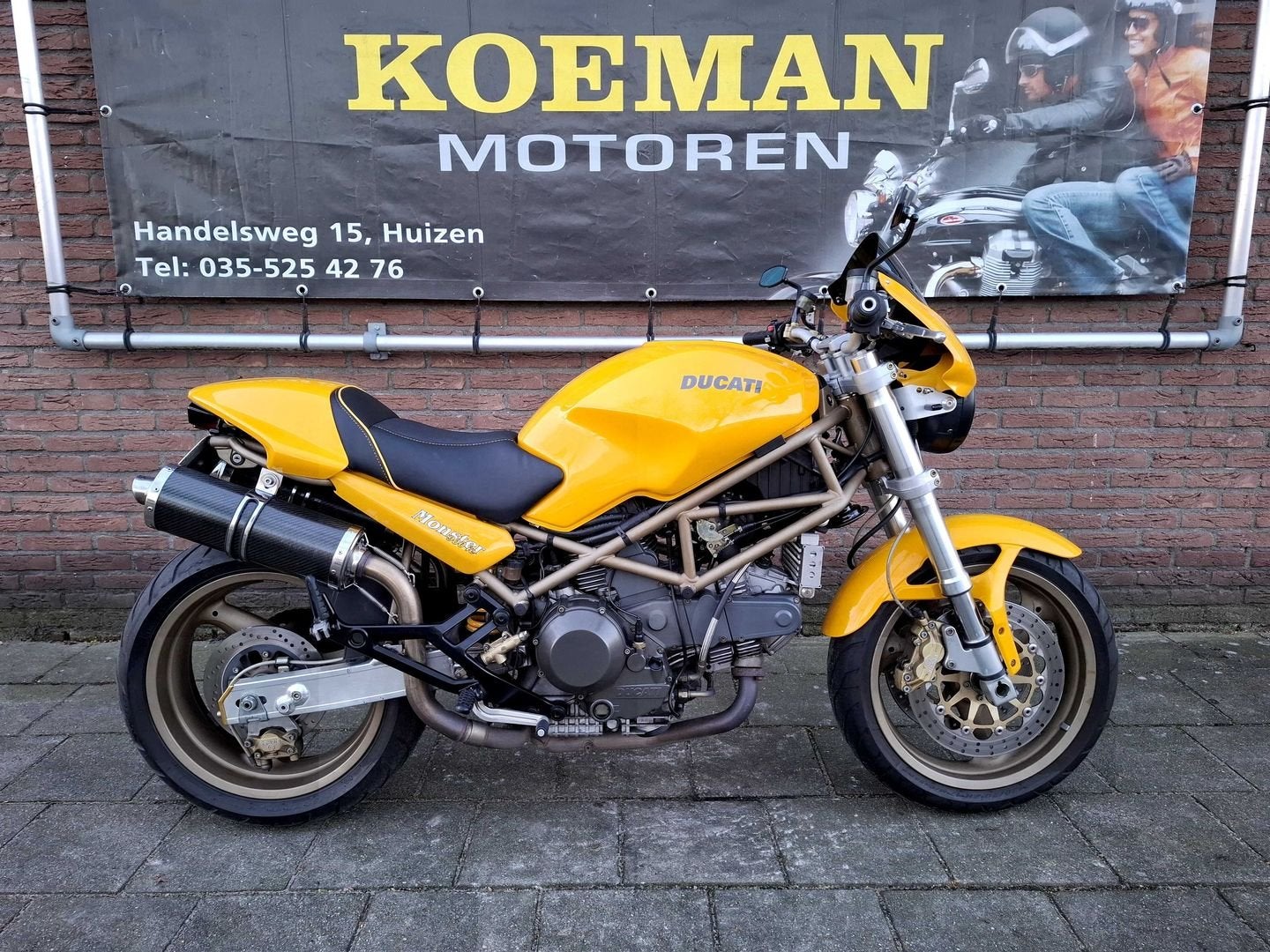 DUCATI M 900 Monster (bj 2000) M900 17000 Km NL, DUCATI, Motorrijbewijs A, Bedrijf, Onbekend