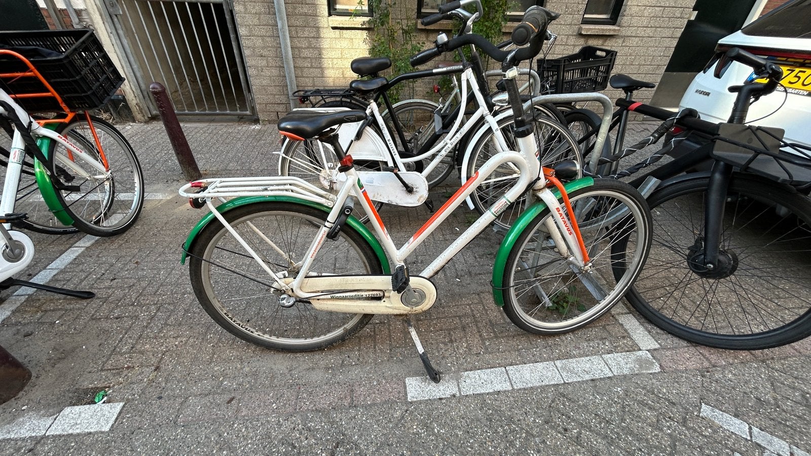 Postcodeloterij fiets, Ophalen, Terugtraprem, Gebruikt, Versnellingen
