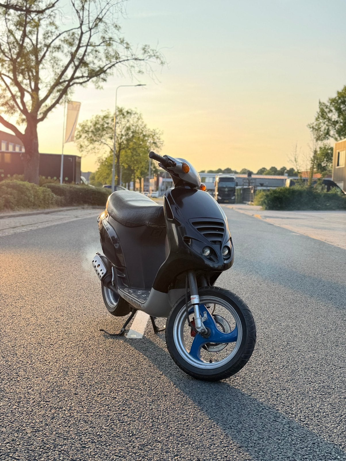 Piaggio NRG 50cc LC ZONDER 123, Ophalen, Zo goed als nieuw, Tweetakt, Piaggio