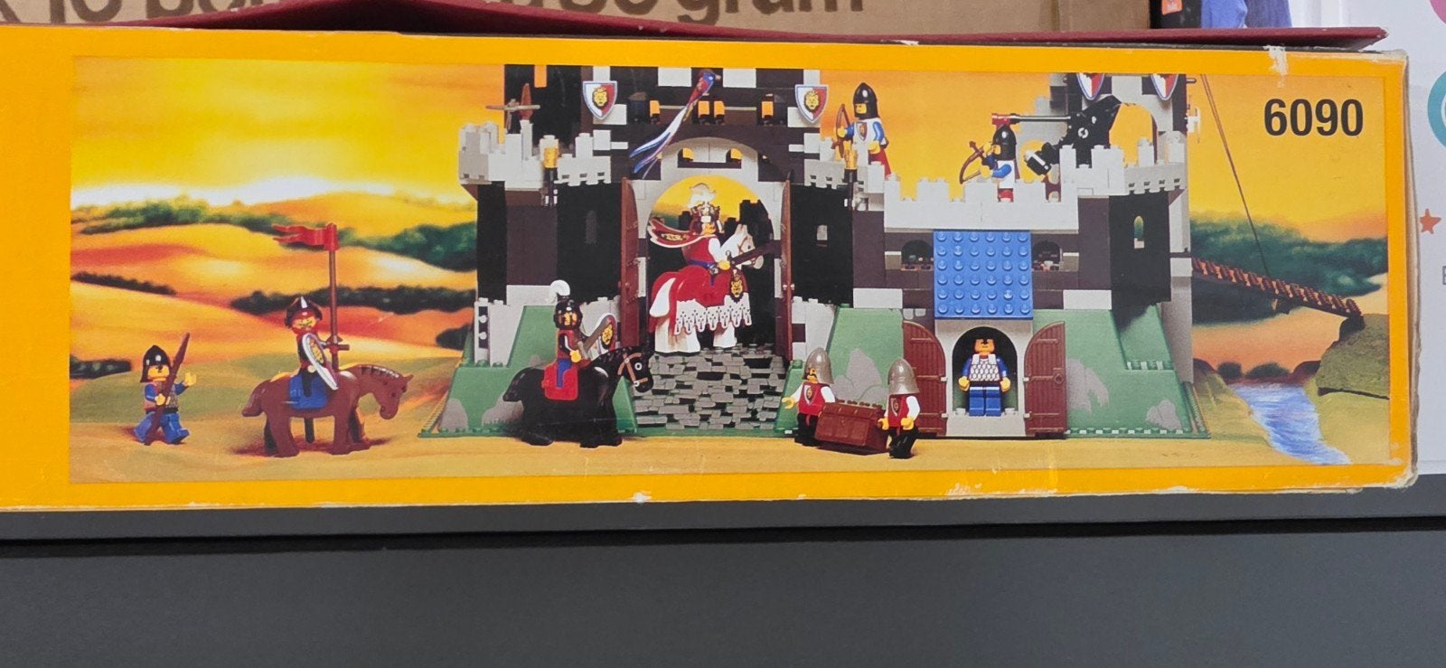 Lego Set - Vintage Kasteel - 6090, Gebruikt, Lego, Ophalen of Verzenden, Compleet