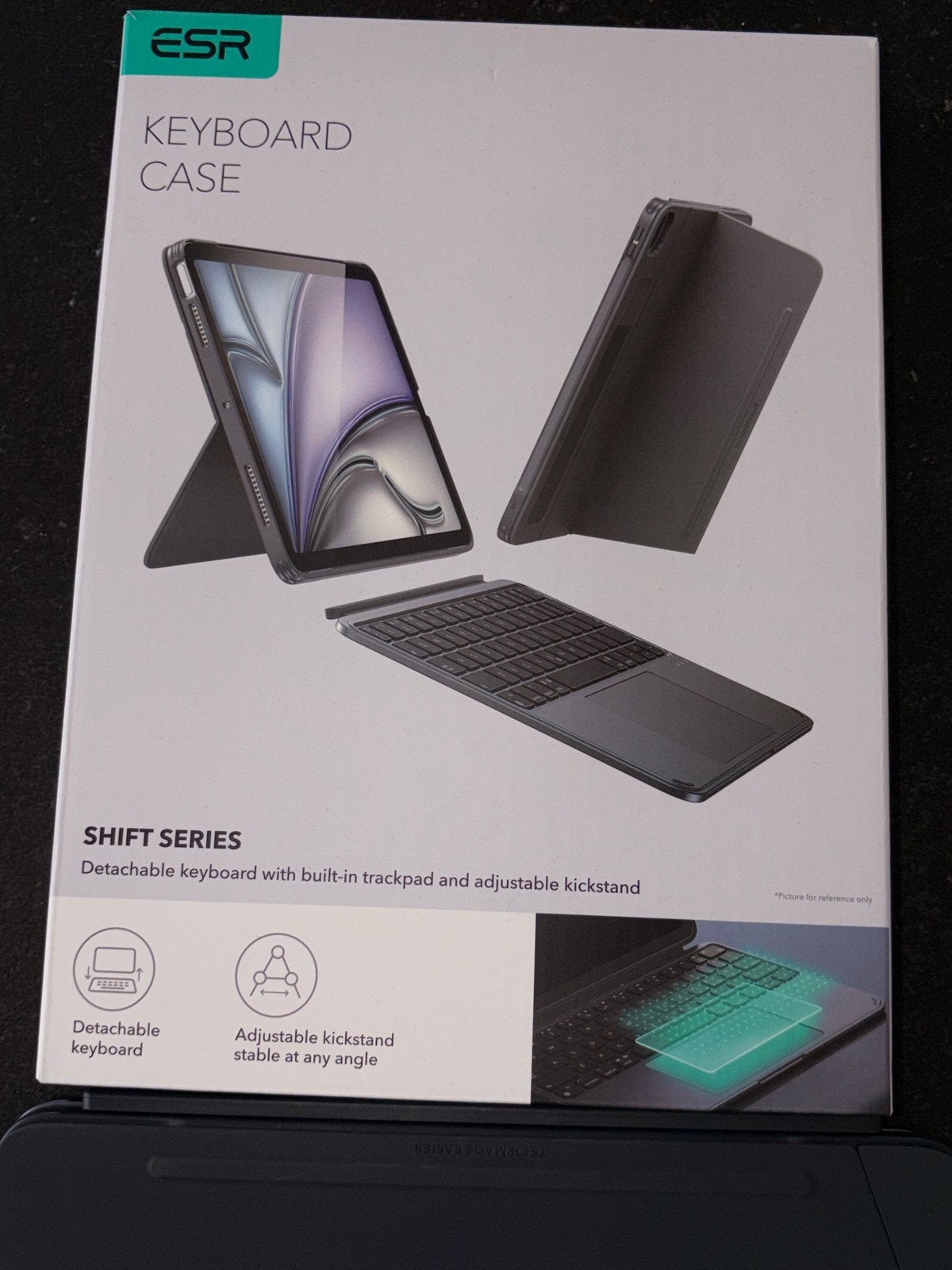 ESR Shift Series Keyboard Case voor iPad Pro 11 inch (2021), Ophalen of Verzenden, Zo goed als nieuw, 11 inch, Grijs