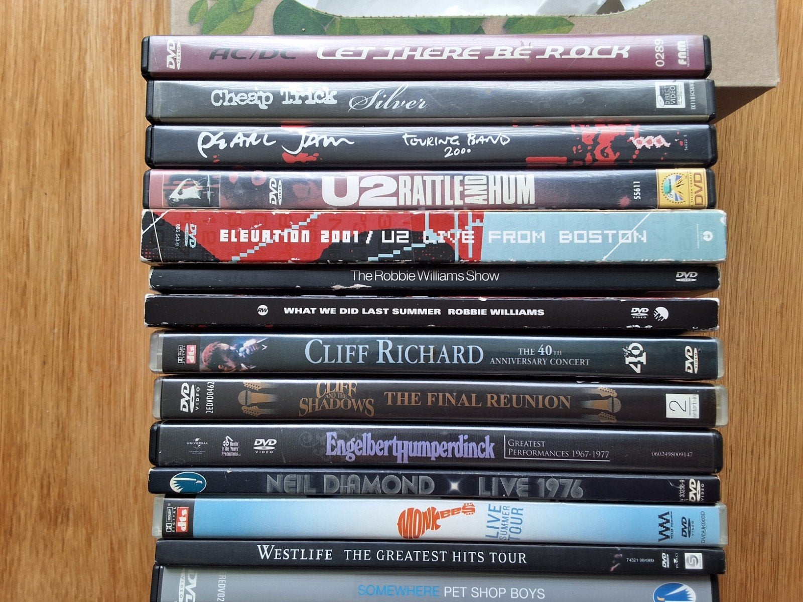 VERZAMELING MUZIEK DVDS, Alle leeftijden, Ophalen of Verzenden, Zo goed als nieuw, Concert
