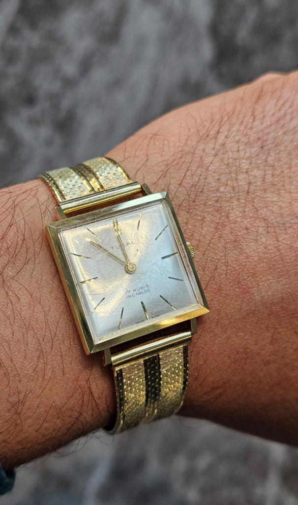 14karaat gouden opwind horloge 48.8 gram, Ophalen of Verzenden, Zo goed als nieuw, Goud, Overige merken