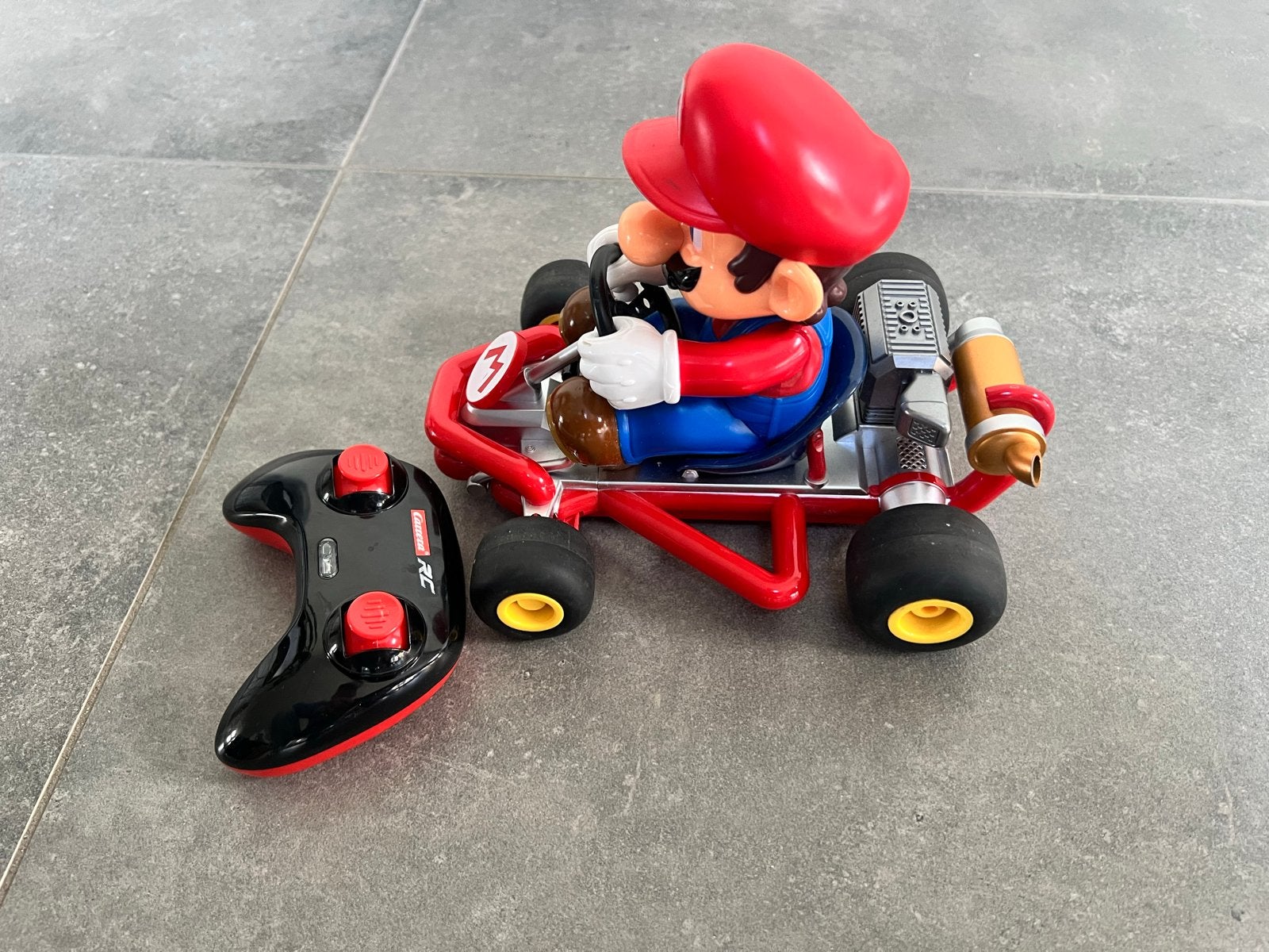 Mario Kart RC raceauto met afstandsbediening, Ophalen of Verzenden, Gebruikt, Auto, Overige merken