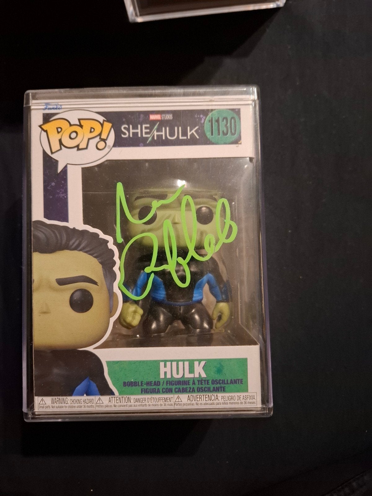 Funko Pop Hulk gesigneerd door Mark Ruffalo, Ophalen of Verzenden, Nieuw
