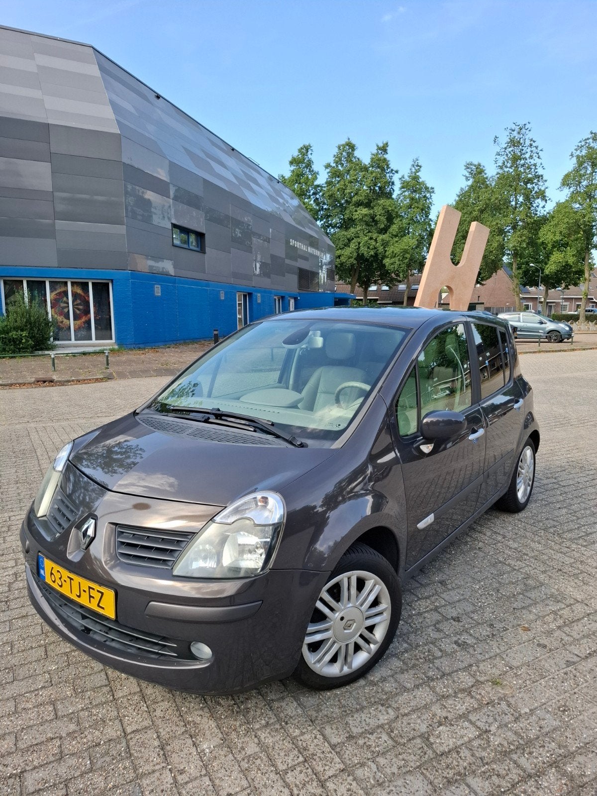 Renault Modus 1.6 | Initiale Paris | 91.145km | nwe apk!, Auto's, Renault, Voorwielaandrijving, 15 km/l, 1145 kg, Beige